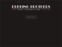 Tablet Screenshot of dubbingbrothersusa.com